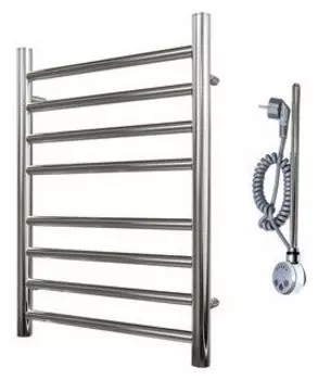 Полотенцесушитель электрический Point PN10146SE П8 400x600 левый/правый, хром