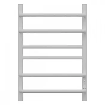 Полотенцесушитель электрический Point PN90846W П6 400x600 диммер справа, белый