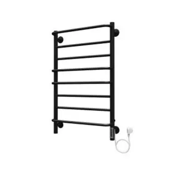 Полотенцесушитель электрический Terminus Евромикс П8 500x850 черный (RAL 9005 матовый)