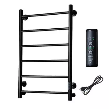 Полотенцесушитель электрический Тругор Аспект Пэк сп 1 80х40см, черный (ВГП)