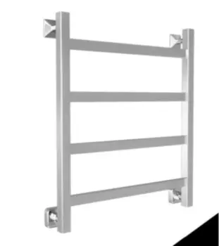 Полотенцесушитель водяной Двин J Plaza 80/50 (К3 Квадрат Черный матовый)