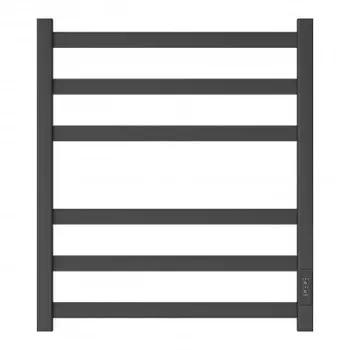 Полотенцесушитель водяной Point Меркурий PN83156B П6 500x600, черный