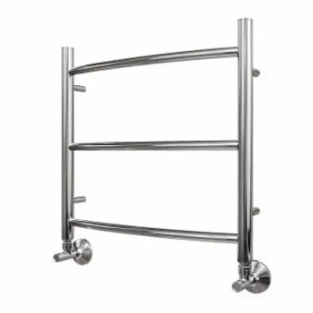 Полотенцесушитель водяной Point PN04155 П3 500x500 хром