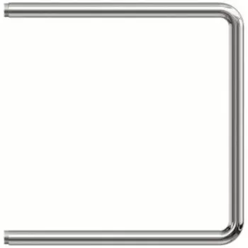 Полотенцесушитель водяной Point PN35554 500x400 П-образный хром