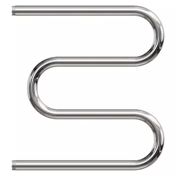 Полотенцесушитель водяной Point PN37555 500x500 М-образный, хром