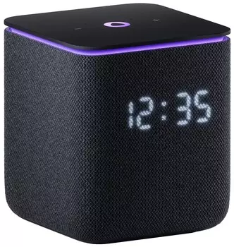 Портативная акустика Яндекс Станция Миди с Алисой, с Zigbee черный (YNDX-00054BLK)