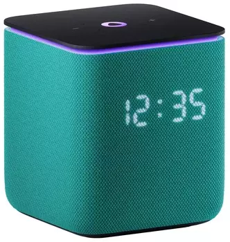 Портативная акустика Яндекс Станция Миди с Алисой, с Zigbee изумрудный (YNDX-00054EMD)