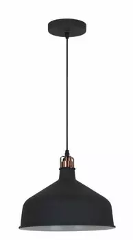 Потолочный светильник Camelion PL-425L C62 черный/медь