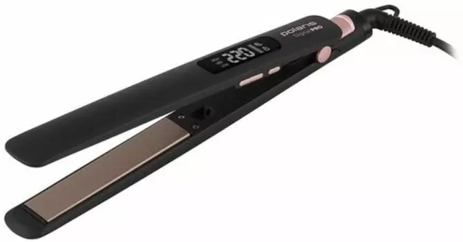 Прибор для укладки волос Polaris PHS 5012KT Черный/Розовое золото