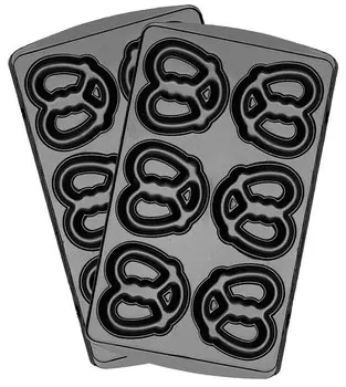 Прибор для выпечки Redmond RAMB-08 (Крендель малый) Панель для мультипекаря