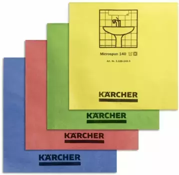 Протирочный материал Karcher Салфетка из микроволокна MICROSPUN, синяя (3.338-248.0)