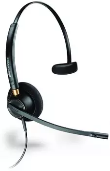 Проводная гарнитура Plantronics HW510 черный (89433-02)