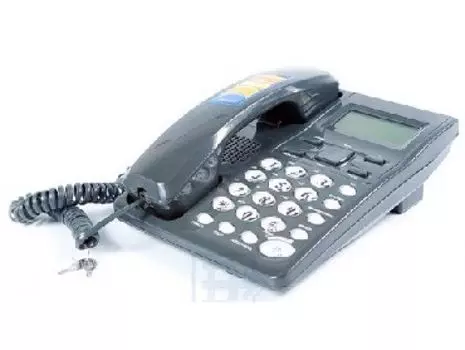 Проводной телефон Вектор 555/07 DARK GREY