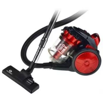 Пылесос Eurostek EVC-3002 красный/черный