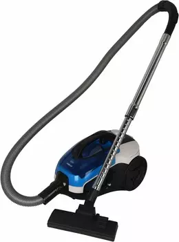 Пылесос Hyundai HYV-C3377 белый/синий