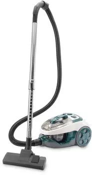 Пылесос Hyundai HYV-C3500 белый/бирюзовый