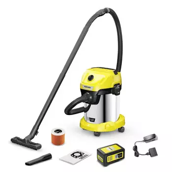 Пылесос Karcher WD 3-18 S Battery Set (1.628-576.0)