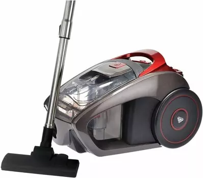 Пылесос Kelli KL-8007 серый/красный