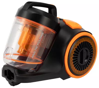 Пылесос Starwind SCV2285 черный/оранжевый