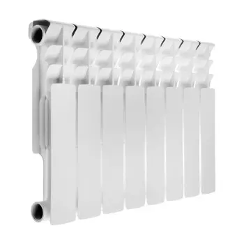 Радиатор отопления Aquaprom BI 350/80 B41 8 секций (синий кв.)