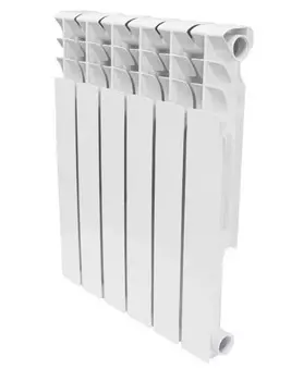 Радиатор отопления Aquaprom BI 500/80 B20 6 секций (00-00017648)