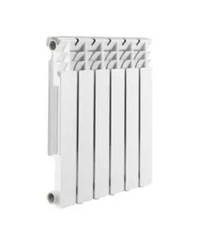 Радиатор отопления Aquaprom BI 500/80 B21 6 секций (серый кв.)