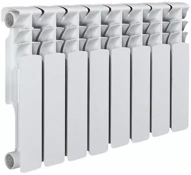 Радиатор отопления Firenze AL 500/100 A11 6 секции (серый кв.)