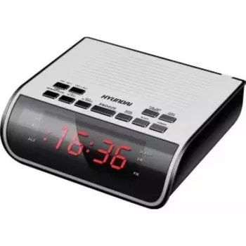 Радиочасы Hyundai H-RCL100 белый