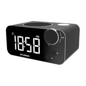 Радиочасы Hyundai H-RCL320 черный