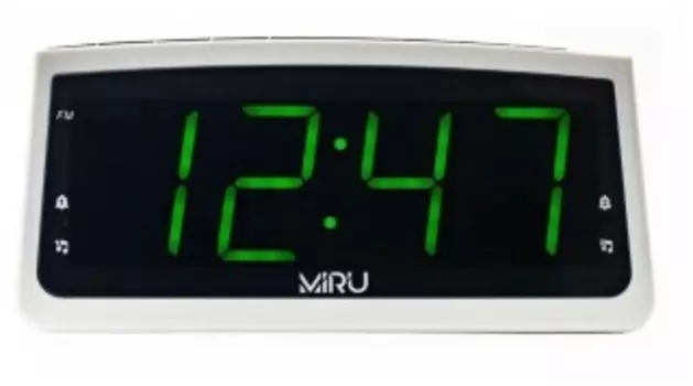 Радиочасы Miru CR-1009 (с ЗУ)