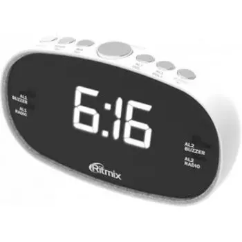 Радиочасы Ritmix RRC-616 белый