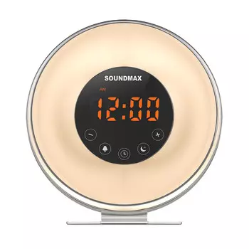 Радиочасы SoundMAX SM-1596 белый