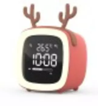 Радиочасы SoundMAX SM-7014 коралловый