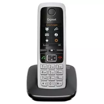 Радиотелефон Gigaset C430 (черный/серебристый)