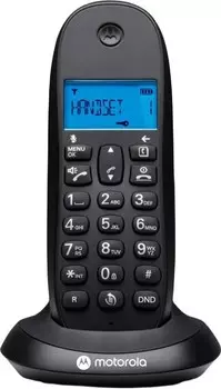 Радиотелефон Motorola Dect C1001СB+ черный АОН