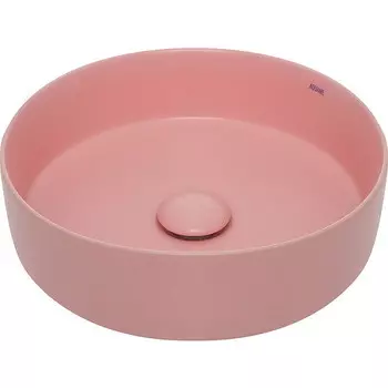 Раковина для ванной Aquame AQM5012 розовый матовый 355x355x120мм