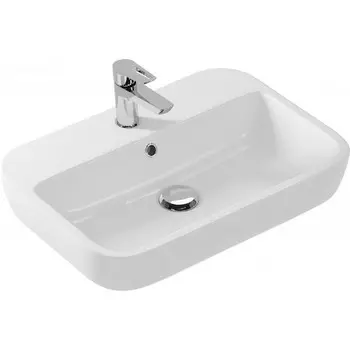 Раковина для ванной Cersanit CASPIA 60 SQUARE 1 отв., прямоуг., белый (S-UM-CAS60/1-S-w)