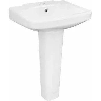 Раковина для ванной Creo Ceramique PROJECT 50см с пьедесталом (PR3100+PR3110)