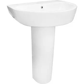 Раковина для ванной Creo Ceramique RENNES с пьедесталом 455*600*855мм (RE3000+RE3010)