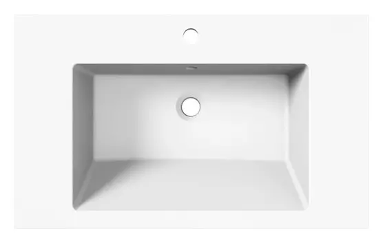 Раковина для ванной Paola Nero 800 ST-W белый