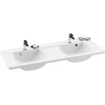 Раковина для ванной Ravak CLASSIC 1300 белый с отверствиями XJD01113000