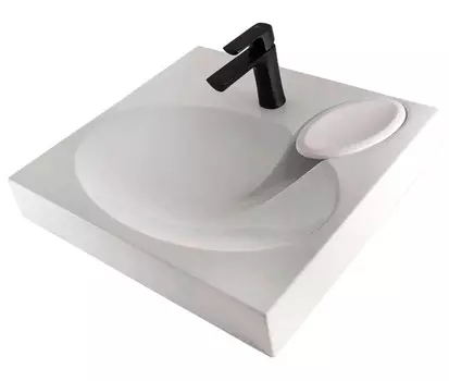 Раковина для ванной Reflexion Alpha для установки над стиральной машиной 60x55 (RF6055AL)