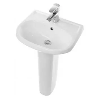 Раковина для ванной Sanita Комфорт 47x39см CMFSAWB01 (WB.PD/Comfort/50-C/WHT.G/S1)