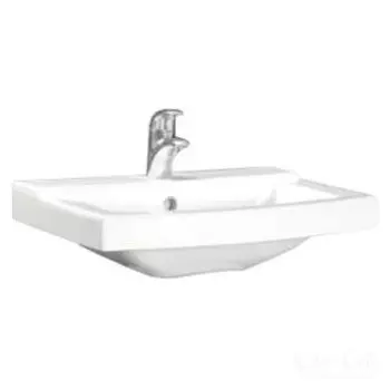 Раковина для ванной Santeri Орион с отв. с переливом (хром. кольцо) (1.3110.8.S00.11B.0)