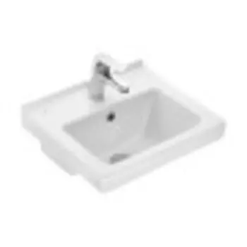 Раковина для ванной Santeri Визит-40 с переливом белый (1.3117.7.S00.11B.0)