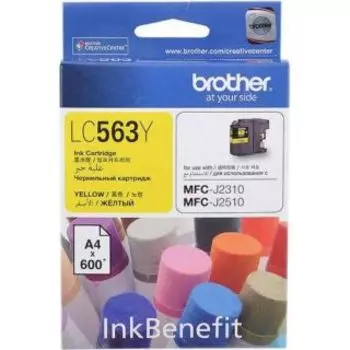 Картридж Brother LC563Y желтый (Картридж)