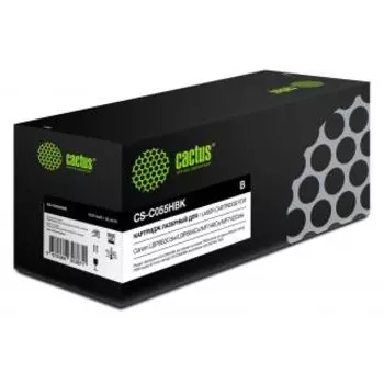 Картридж Cactus CS-C055HBK черный