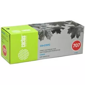 Расходный материал для печати Cactus CS-C707C голубой (Картридж)