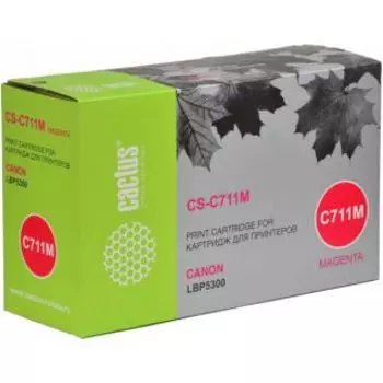 Картридж Cactus CS-C711M пурпурный (Картридж)