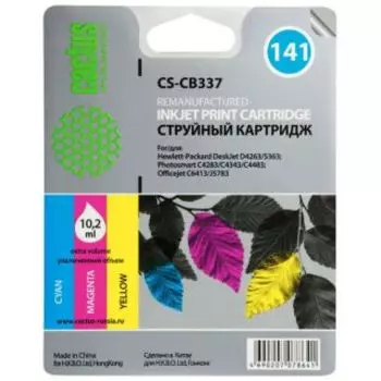 Картридж Cactus CS-CB337 многоцветный (Картридж)